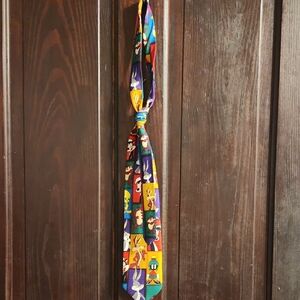 Warner Bros. Colorful Cartoon Character Tie